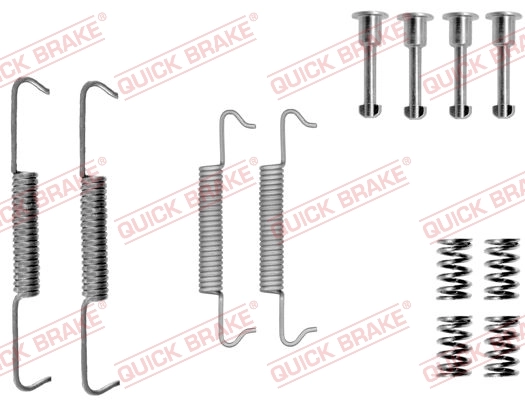 Accessory Kit, parking brake shoes